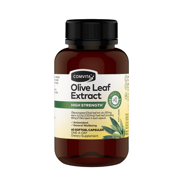 Olive Leaf Extract Capsules by Comvita