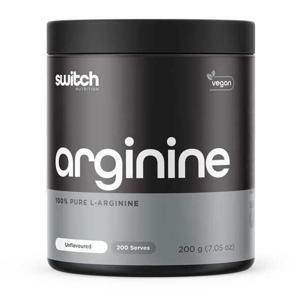 L-Arginine 200gm by Switch Nutrition