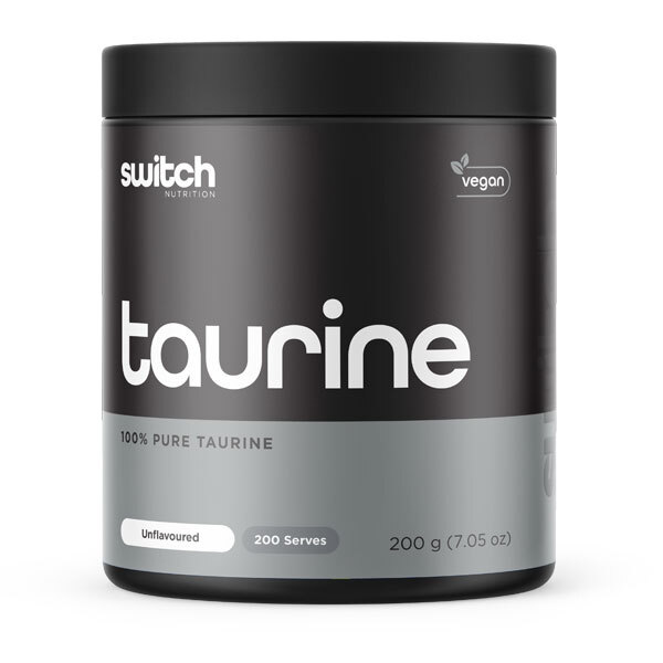 Taurine 200gm by Switch Nurition