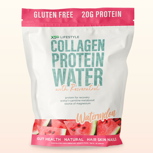 Collagen Protein Water by X50 Lifestyle 780 gm 30 Serves